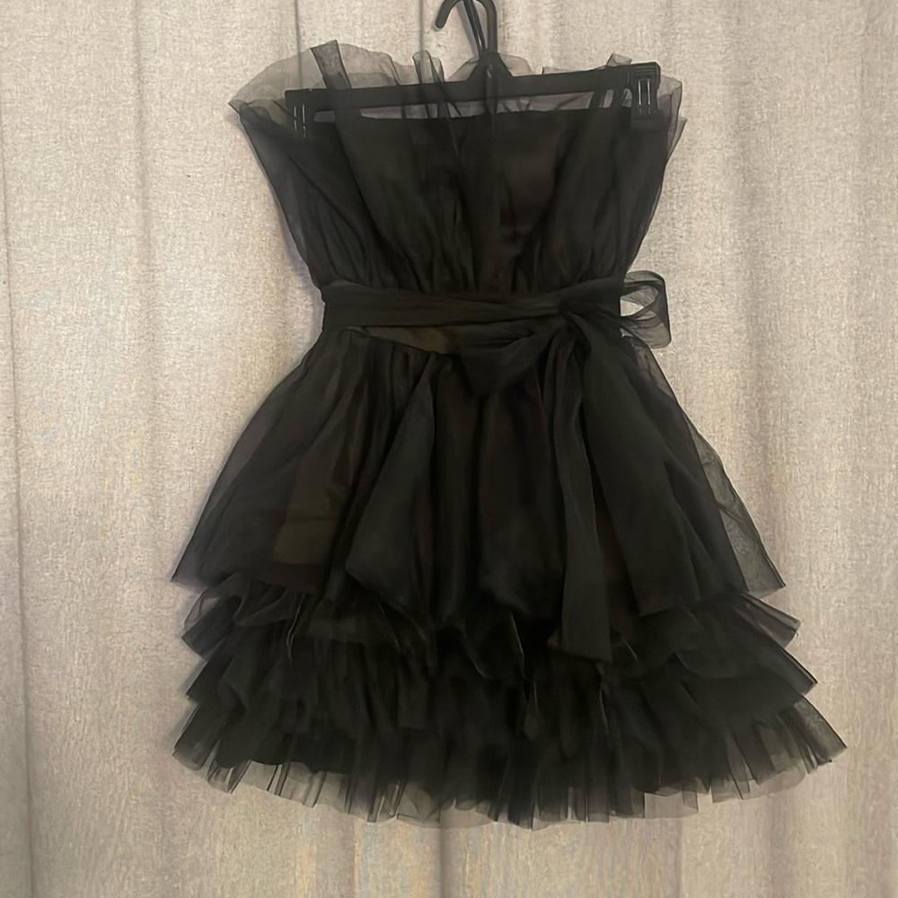 Cute Black Party Dress Size S